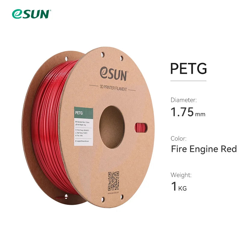 PETG Filament 1.75Mm,3D Printer Filament PETG Accuracy +/- 0.05Mm,1Kg 2.2LBS Spool 3D Printing Materials for 3D Printers