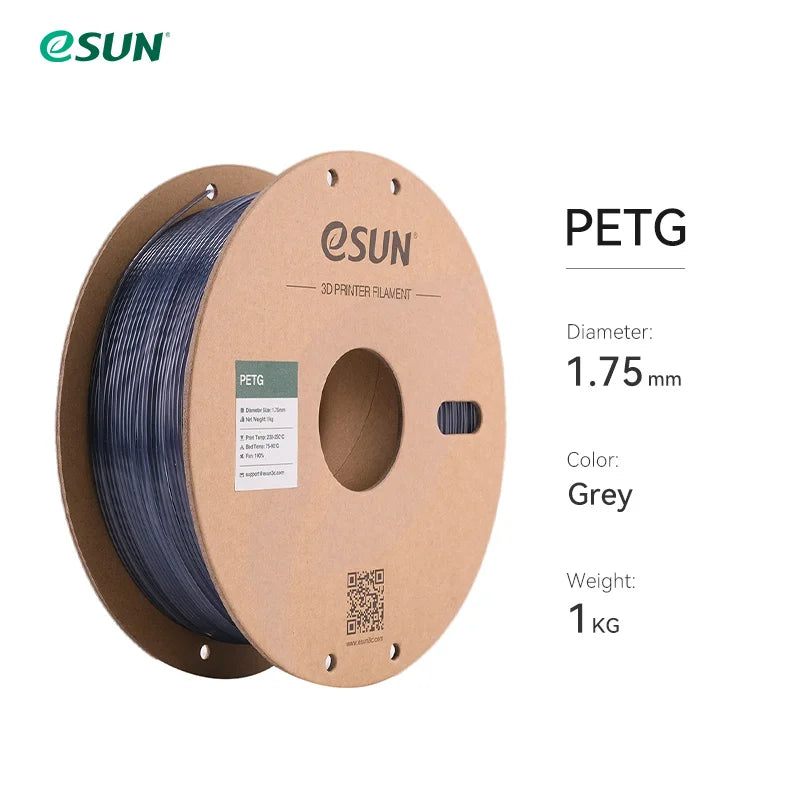 PETG Filament 1.75Mm,3D Printer Filament PETG Accuracy +/- 0.05Mm,1Kg 2.2LBS Spool 3D Printing Materials for 3D Printers