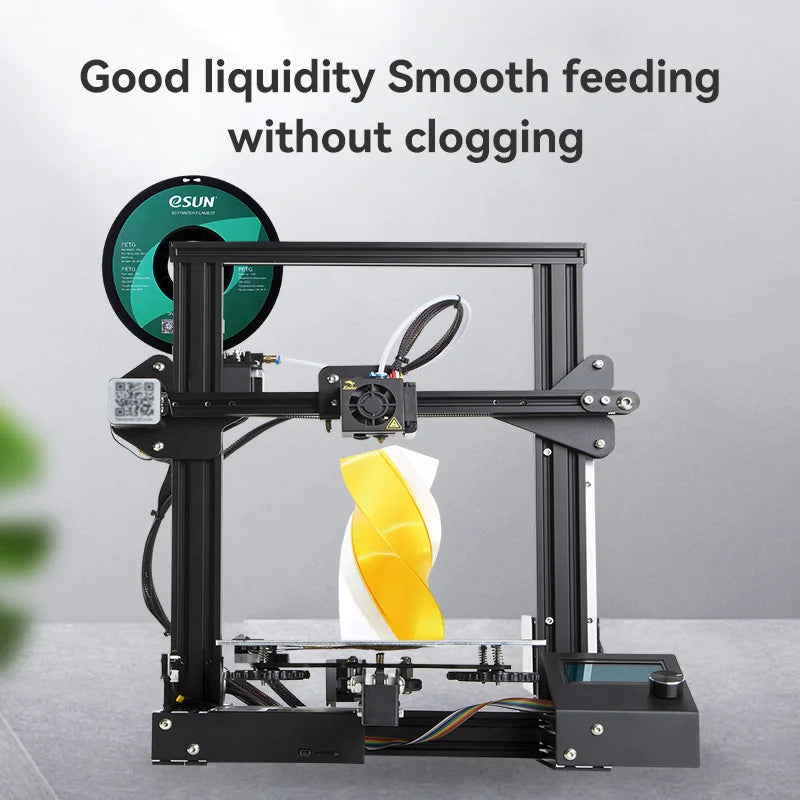 PETG Filament 1.75Mm,3D Printer Filament PETG Accuracy +/- 0.05Mm,1Kg 2.2LBS Spool 3D Printing Materials for 3D Printers