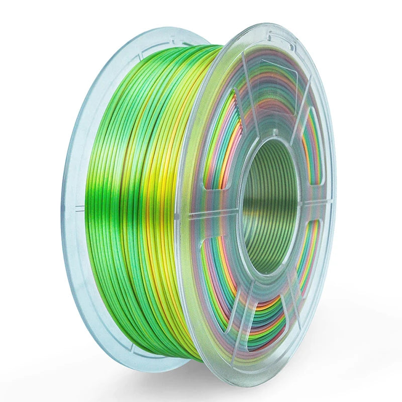PLA Rainbow Filament 1.75Mm 1Kg 3D Printer Filament 1.75 Mm 1Kg for 3D Printer Rainbow Color Printing