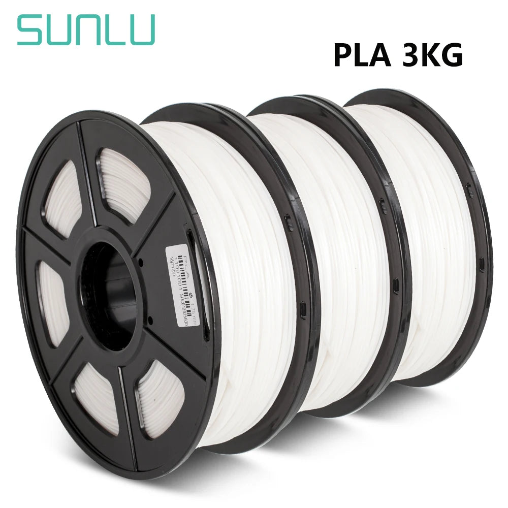 PLA Filament 3 Rolls 1.75Mm for 3D Printer 100% No Bubble Excellent Quality Filaments for Children Scribble