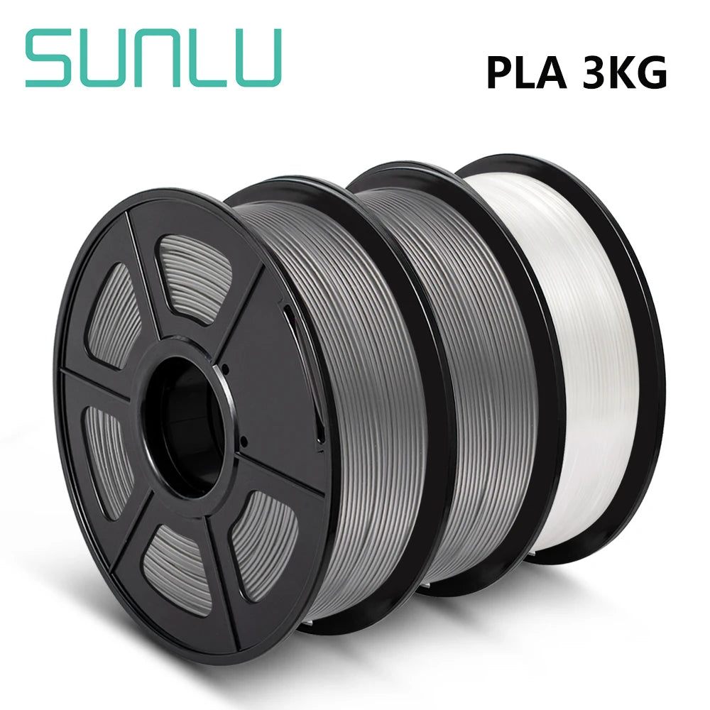 PLA Filament 3 Rolls 1.75Mm for 3D Printer 100% No Bubble Excellent Quality Filaments for Children Scribble