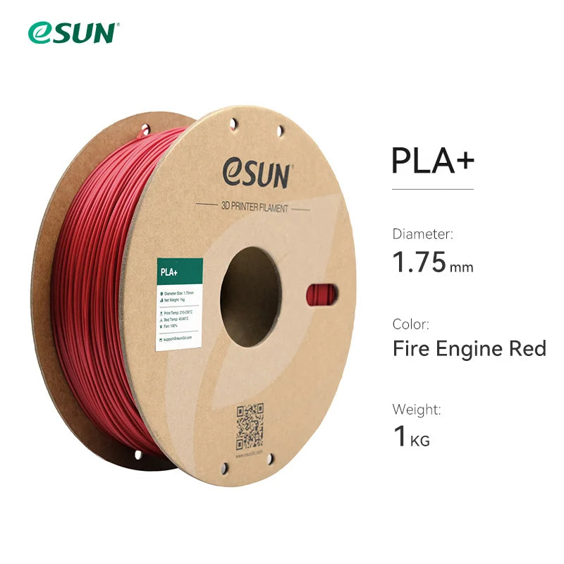 3D Printer Filament PLA+ 1.75Mm Dimensional Accuracy +/- 0.03Mm 1KG (2.2 LBS) Spool 3D Printing Material for 3D Printers