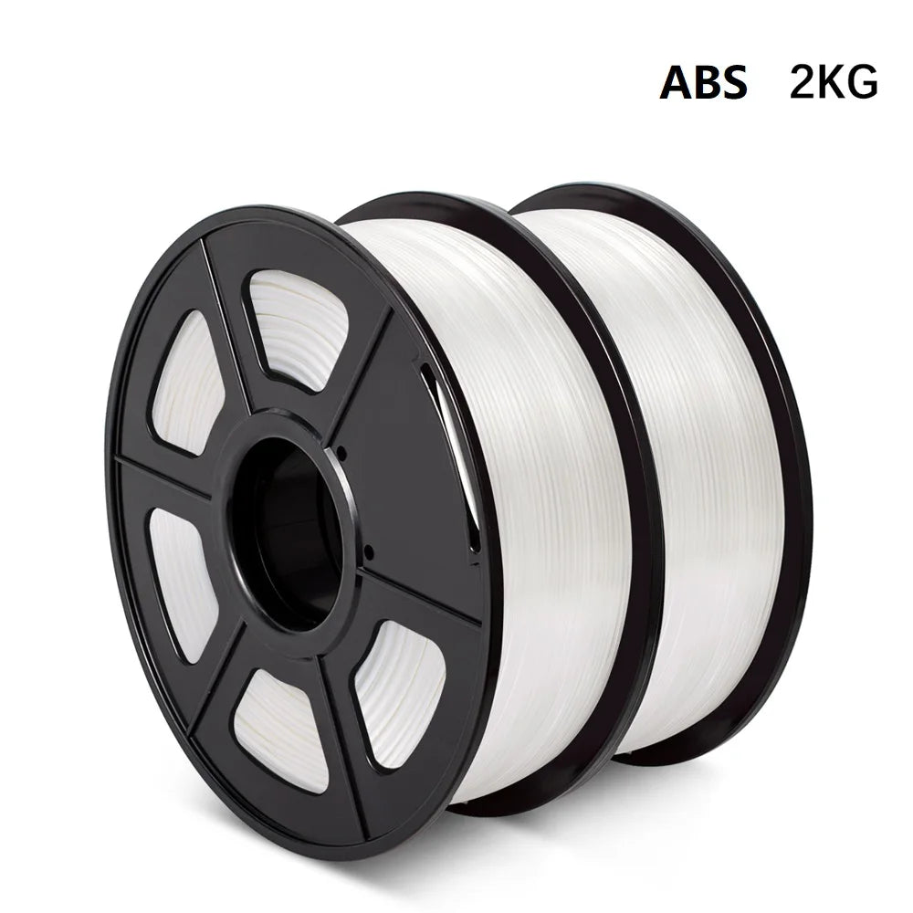 PLA PETG SILK TPU ABS Filament 2KG 1.75Mm +/-0.02MM 3D Printer Filament Neatly Wound Filament for 3D Printer from Local