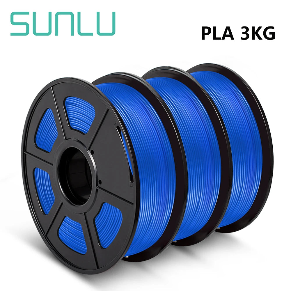 PLA Filament 3 Rolls 1.75Mm for 3D Printer 100% No Bubble Excellent Quality Filaments for Children Scribble