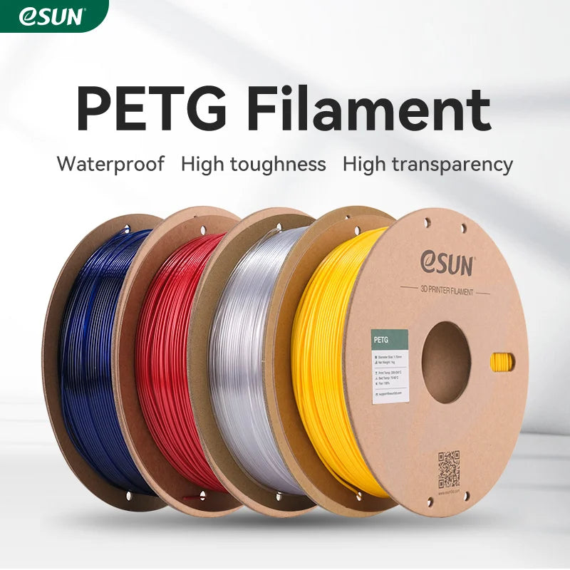 PETG Filament 1.75Mm,3D Printer Filament PETG Accuracy +/- 0.05Mm,1Kg 2.2LBS Spool 3D Printing Materials for 3D Printers