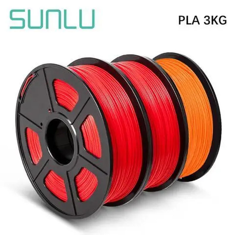 PLA Filament 3 Rolls 1.75Mm for 3D Printer 100% No Bubble Excellent Quality Filaments for Children Scribble