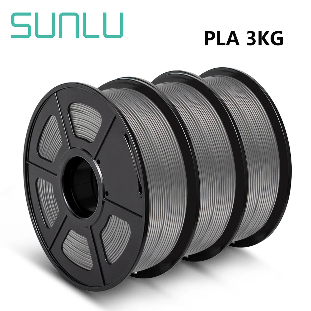 PLA Filament 3 Rolls 1.75Mm for 3D Printer 100% No Bubble Excellent Quality Filaments for Children Scribble