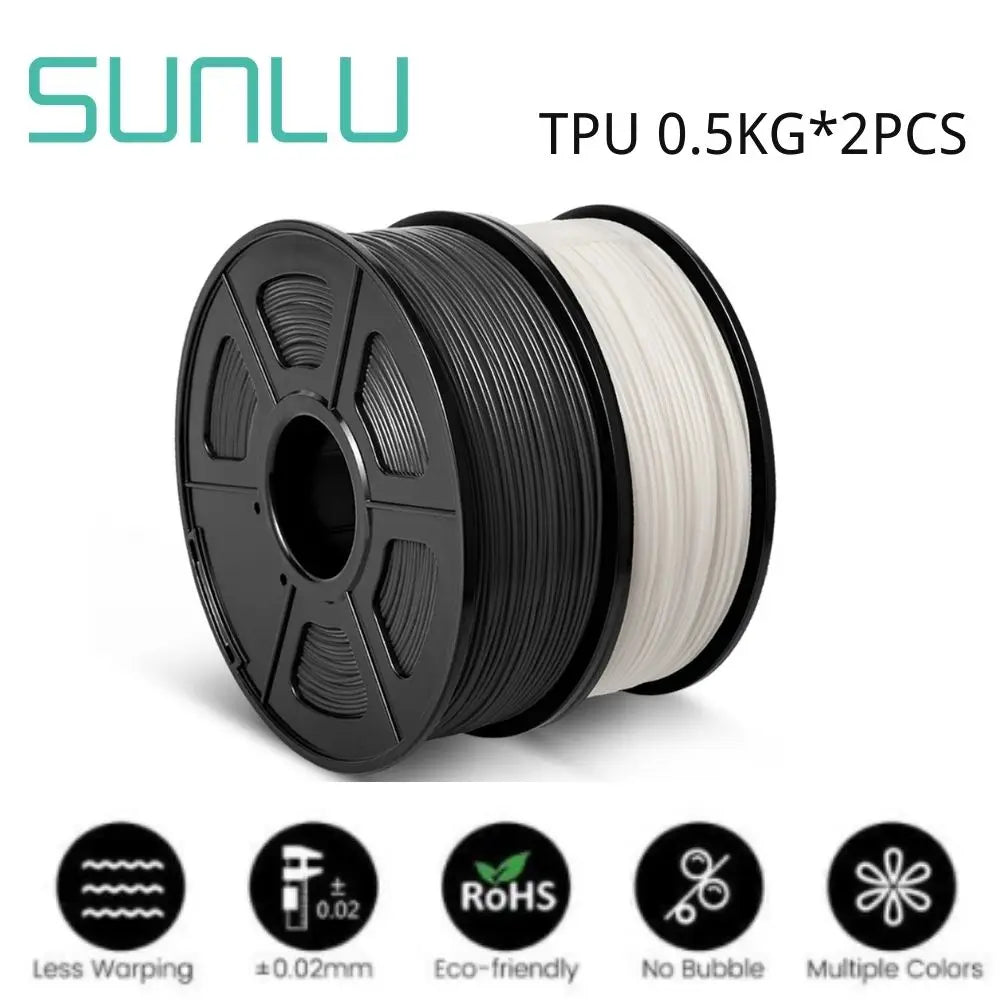 PLA PETG SILK TPU ABS Filament 2KG 1.75Mm +/-0.02MM 3D Printer Filament Neatly Wound Filament for 3D Printer from Local