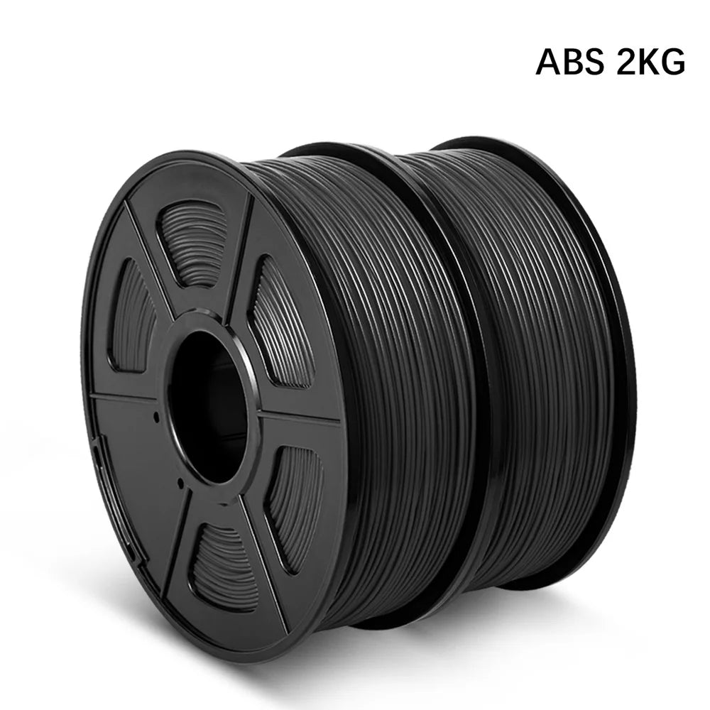 PLA PETG SILK TPU ABS Filament 2KG 1.75Mm +/-0.02MM 3D Printer Filament Neatly Wound Filament for 3D Printer from Local