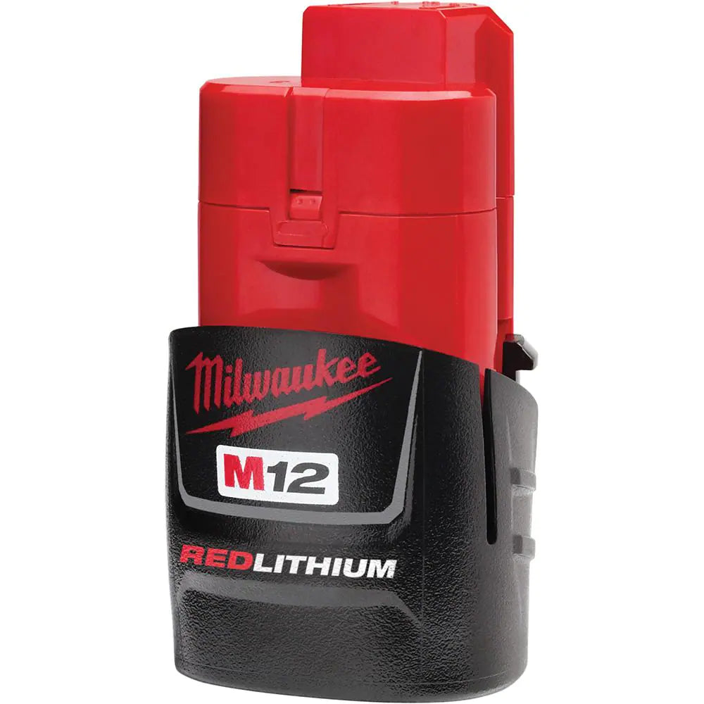 M12 12V Lithium-Ion Cordless 1/4 In. Hex Screwdriver Kit with Two 1.5Ah Batteries, Charger and Tool Bag