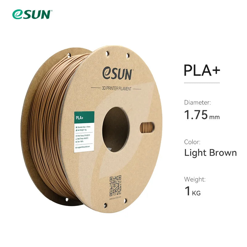 3D Printer Filament PLA+ 1.75Mm Dimensional Accuracy +/- 0.03Mm 1KG (2.2 LBS) Spool 3D Printing Material for 3D Printers