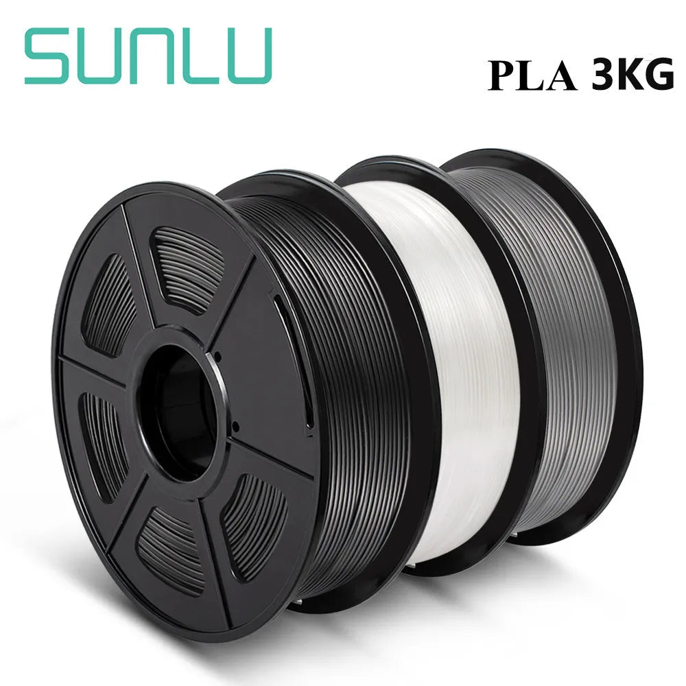 PLA Filament 3 Rolls 1.75Mm for 3D Printer 100% No Bubble Excellent Quality Filaments for Children Scribble