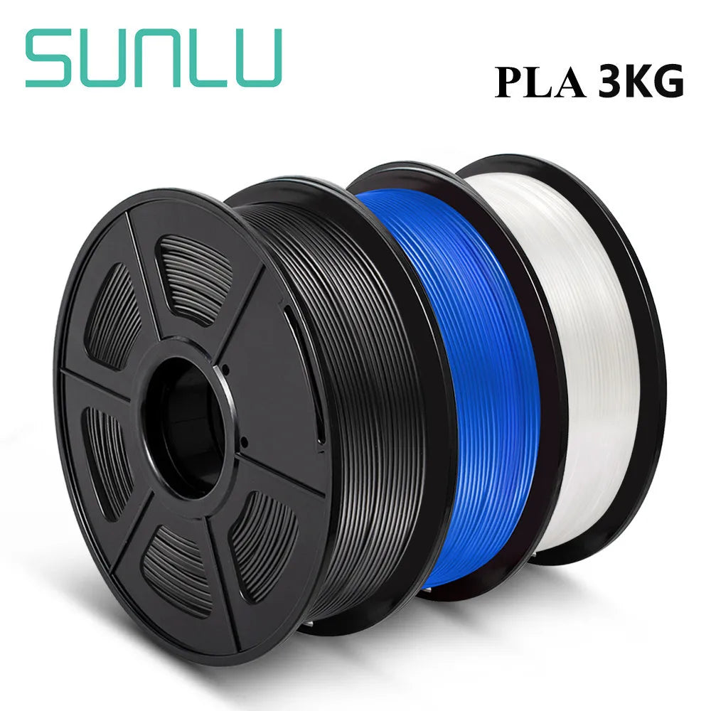 PLA Filament 3 Rolls 1.75Mm for 3D Printer 100% No Bubble Excellent Quality Filaments for Children Scribble