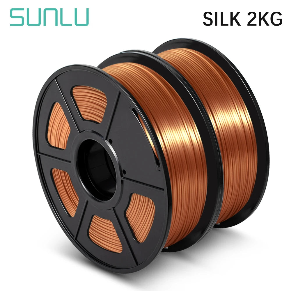 PLA PETG SILK TPU ABS Filament 2KG 1.75Mm +/-0.02MM 3D Printer Filament Neatly Wound Filament for 3D Printer from Local