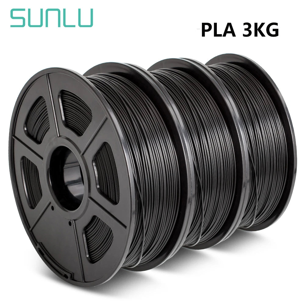 PLA Filament 3 Rolls 1.75Mm for 3D Printer 100% No Bubble Excellent Quality Filaments for Children Scribble