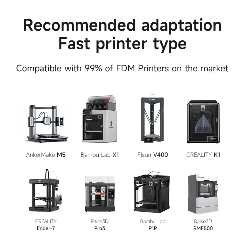 Carbon Fiber PLA 3D Printer Filament 1KG 1.75MM Fast Printing PLA-CF High-Strength Carbon Fiber PLA Filament for Bambu Lab