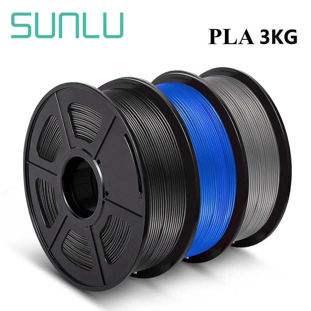 PLA Filament 3 Rolls 1.75Mm for 3D Printer 100% No Bubble Excellent Quality Filaments for Children Scribble