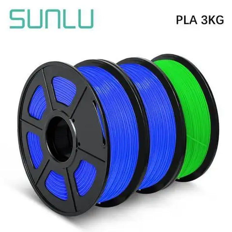 PLA Filament 3 Rolls 1.75Mm for 3D Printer 100% No Bubble Excellent Quality Filaments for Children Scribble