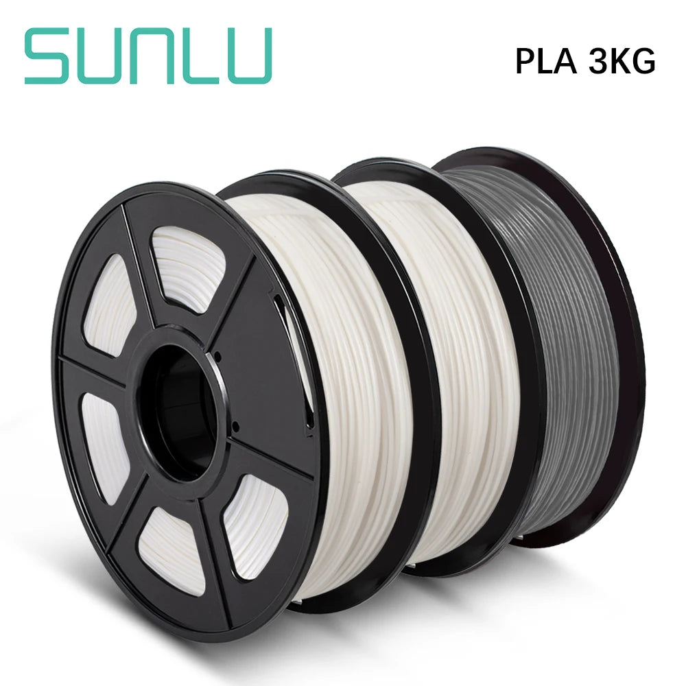 PLA Filament 3 Rolls 1.75Mm for 3D Printer 100% No Bubble Excellent Quality Filaments for Children Scribble