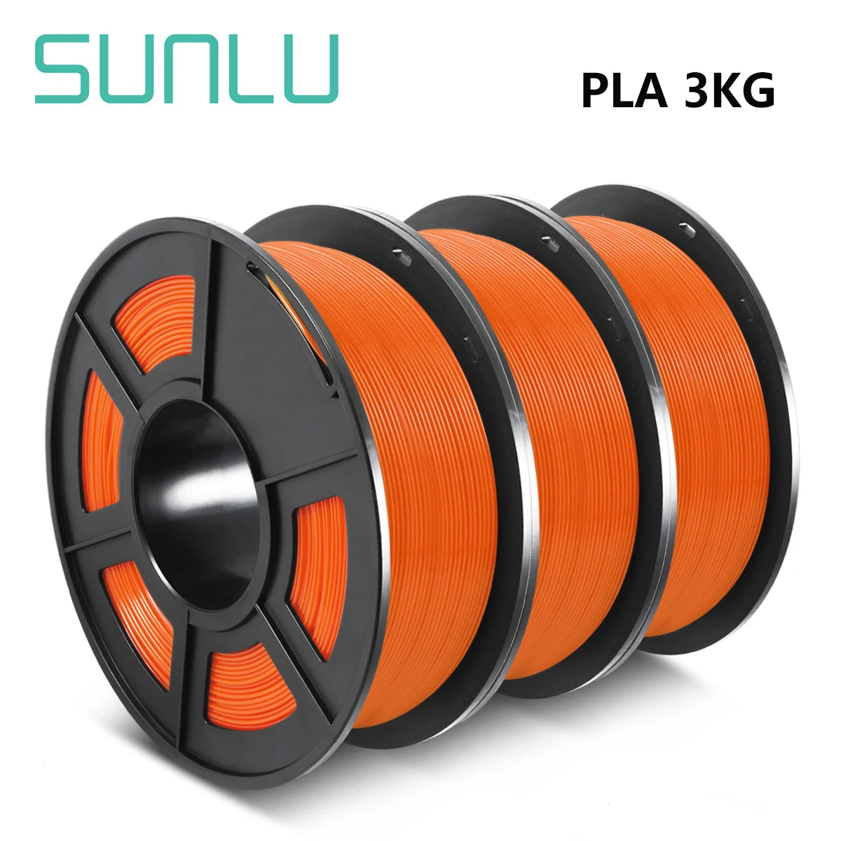 PLA Filament 3 Rolls 1.75Mm for 3D Printer 100% No Bubble Excellent Quality Filaments for Children Scribble