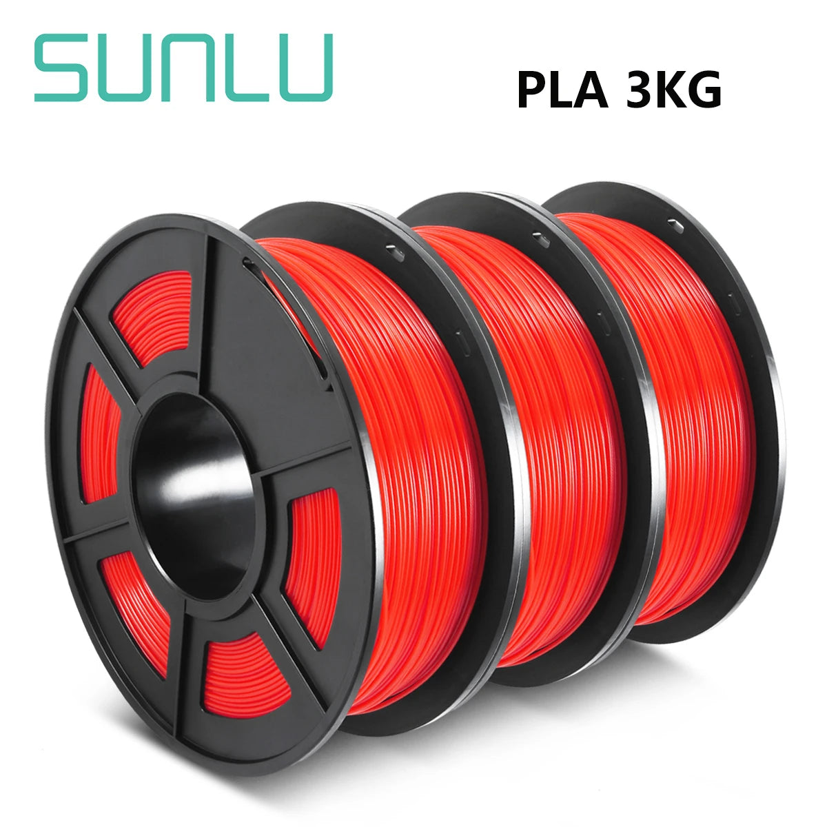 PLA Filament 3 Rolls 1.75Mm for 3D Printer 100% No Bubble Excellent Quality Filaments for Children Scribble