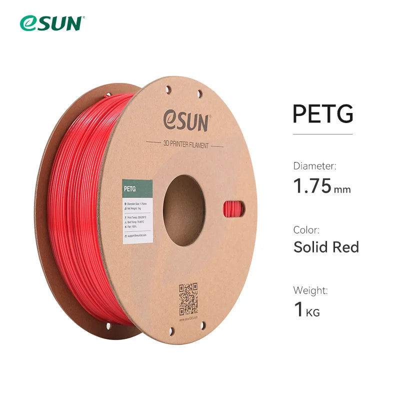 PETG Filament 1.75Mm,3D Printer Filament PETG Accuracy +/- 0.05Mm,1Kg 2.2LBS Spool 3D Printing Materials for 3D Printers