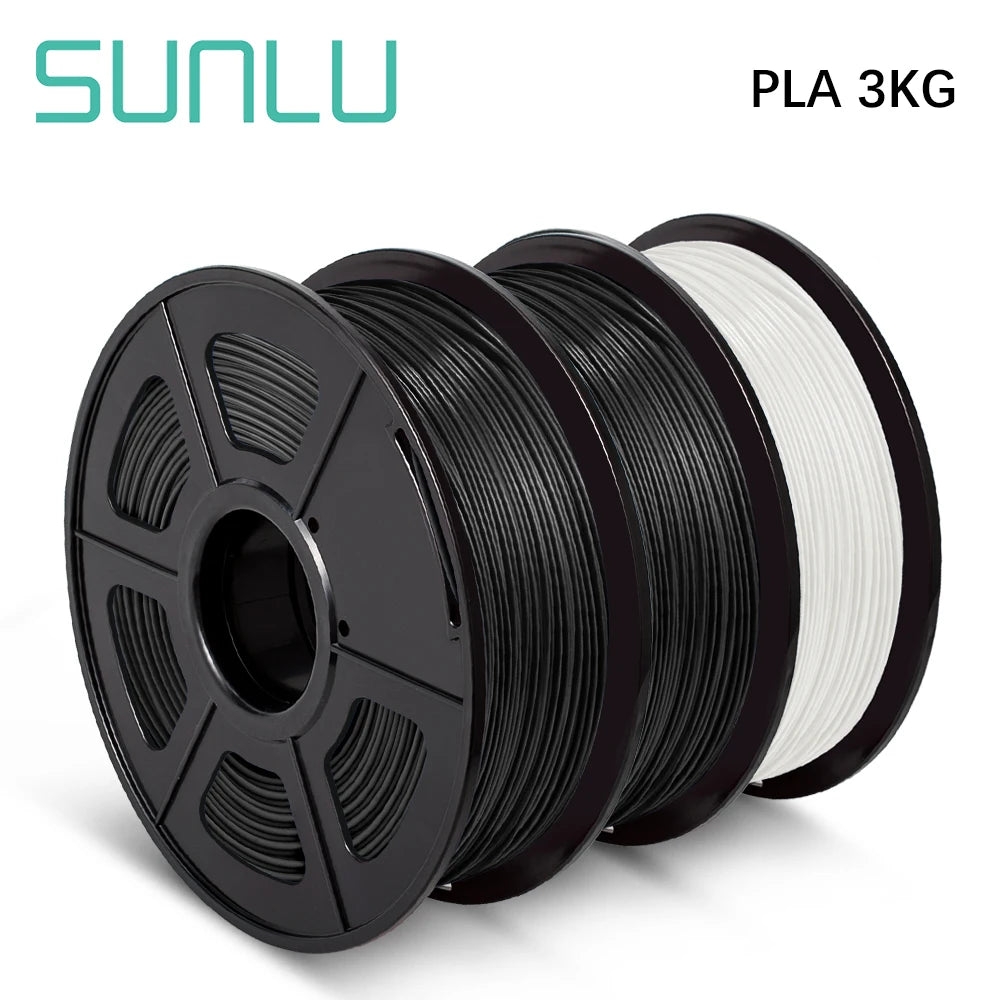 PLA Filament 3 Rolls 1.75Mm for 3D Printer 100% No Bubble Excellent Quality Filaments for Children Scribble