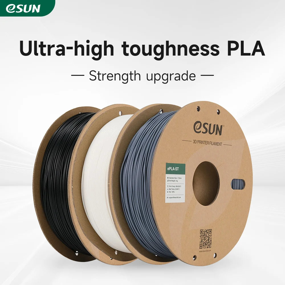 Super Tough PLA Filament 1.75MM 3D Printer Filament 1KG (2.2 LBS) Spool PLA-ST FDM 3D Printing Materials for 3D Printers